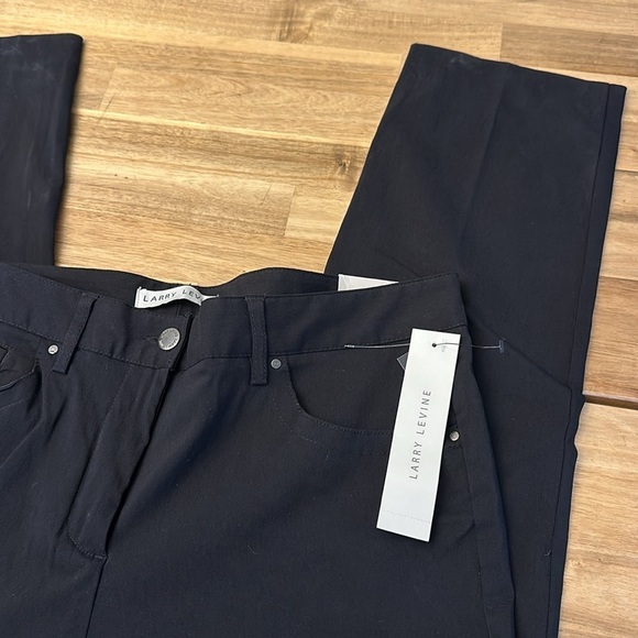 LARRY LEVINE ⭐️  full length slim stretch pants - Picture 4 of 6